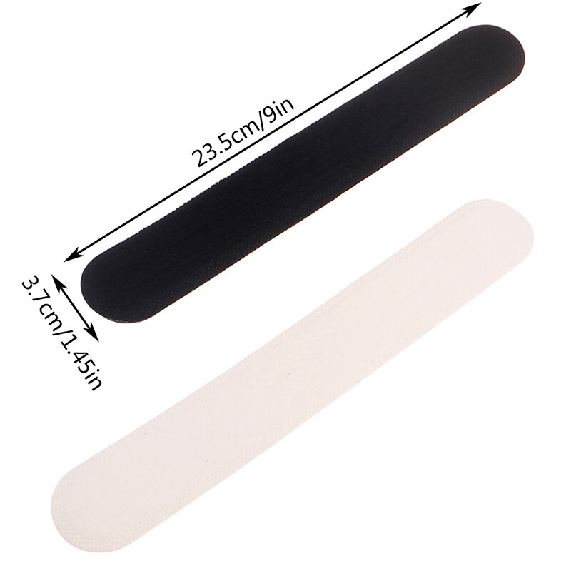 Bande de protection contre la sueur, chapeau blanc/noir, bande de protection, ruban de taille, réducteurs, pour l'été, 20