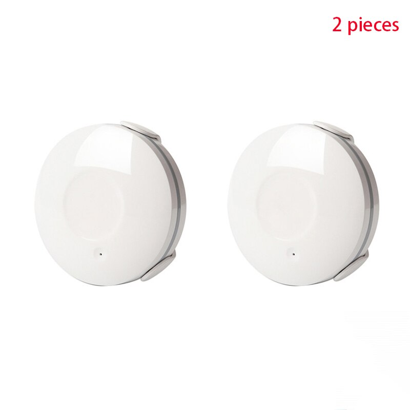 Smart Wireless 2.4GHz WiFi Water Sensor, Floating Sensor, Tuya Smart Life Free APP, compatible IOS &amp; Android, No Hub required: 2 Pieces