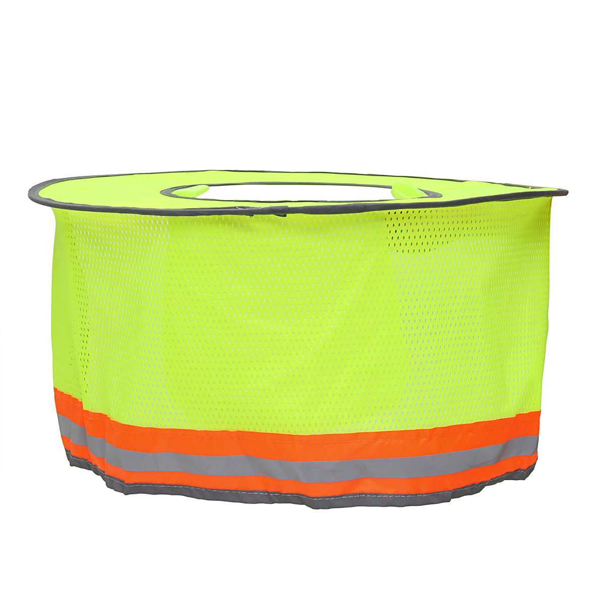 Hard Hat Full Brim Sun Shade Neck Shield Sun Protection With Reflective Strip Visible Mesh For Hardhats Safety Helmet Breathable