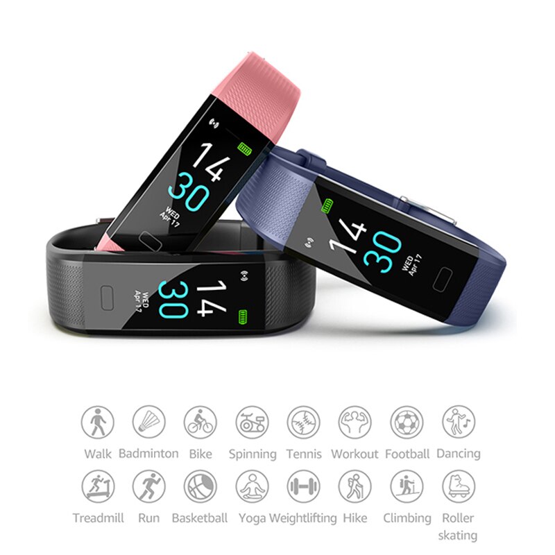 Smart Armband S5 2,0 Schrittzähler Blutdruck Herz Rate Monitor Fitness Tracker Smart Uhr Armband Wasserdichte Erwachsene Kinder