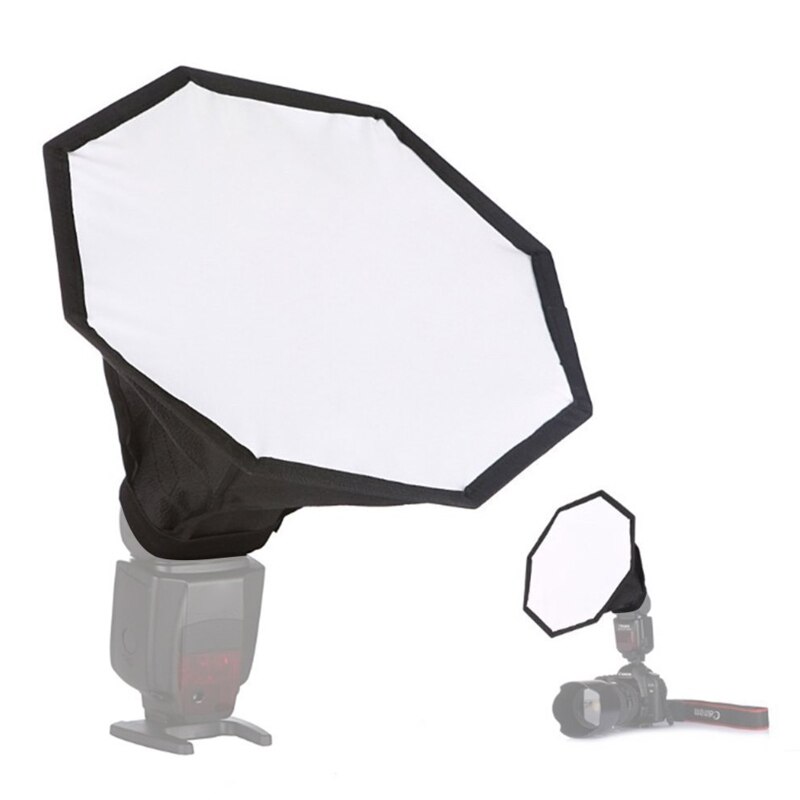 Speedlight Light Panel Softbox Foldable Portable Diffuser Portrait Photography Photo Video Studio Lighting Natural Look