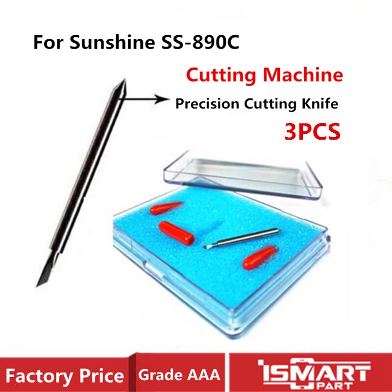 Precisie Snijmes Sunshine SS-890C Film Snijmachine Hoofd Blade Voorkant Back Cover Film Snijgereedschap