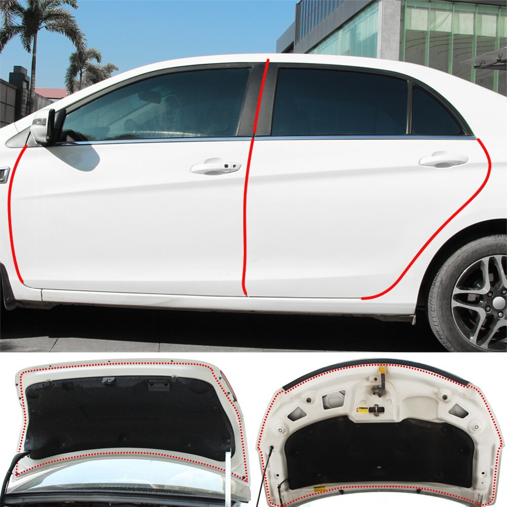 Car Door Seal Z Type For renault duster megane captur fluence clio Koleos dacia kwid simbol kango Twizy Talisman Arkana