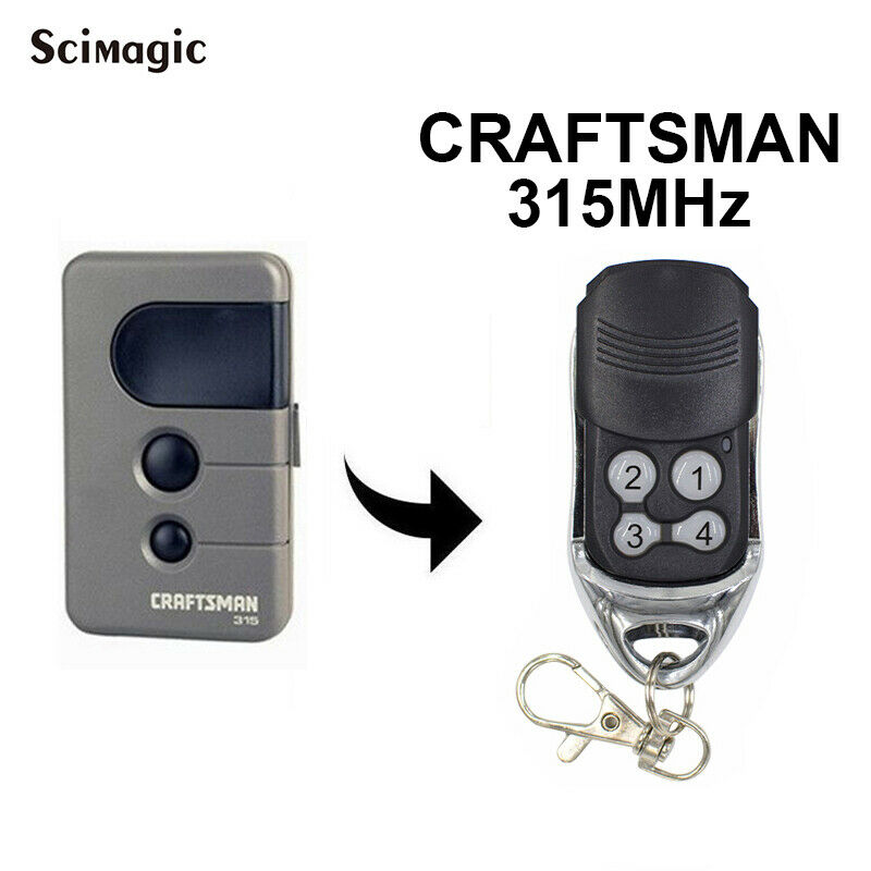 Sears Craftsman Garage Door Opener Remote Control 139.53753 HBW2028 315MHz