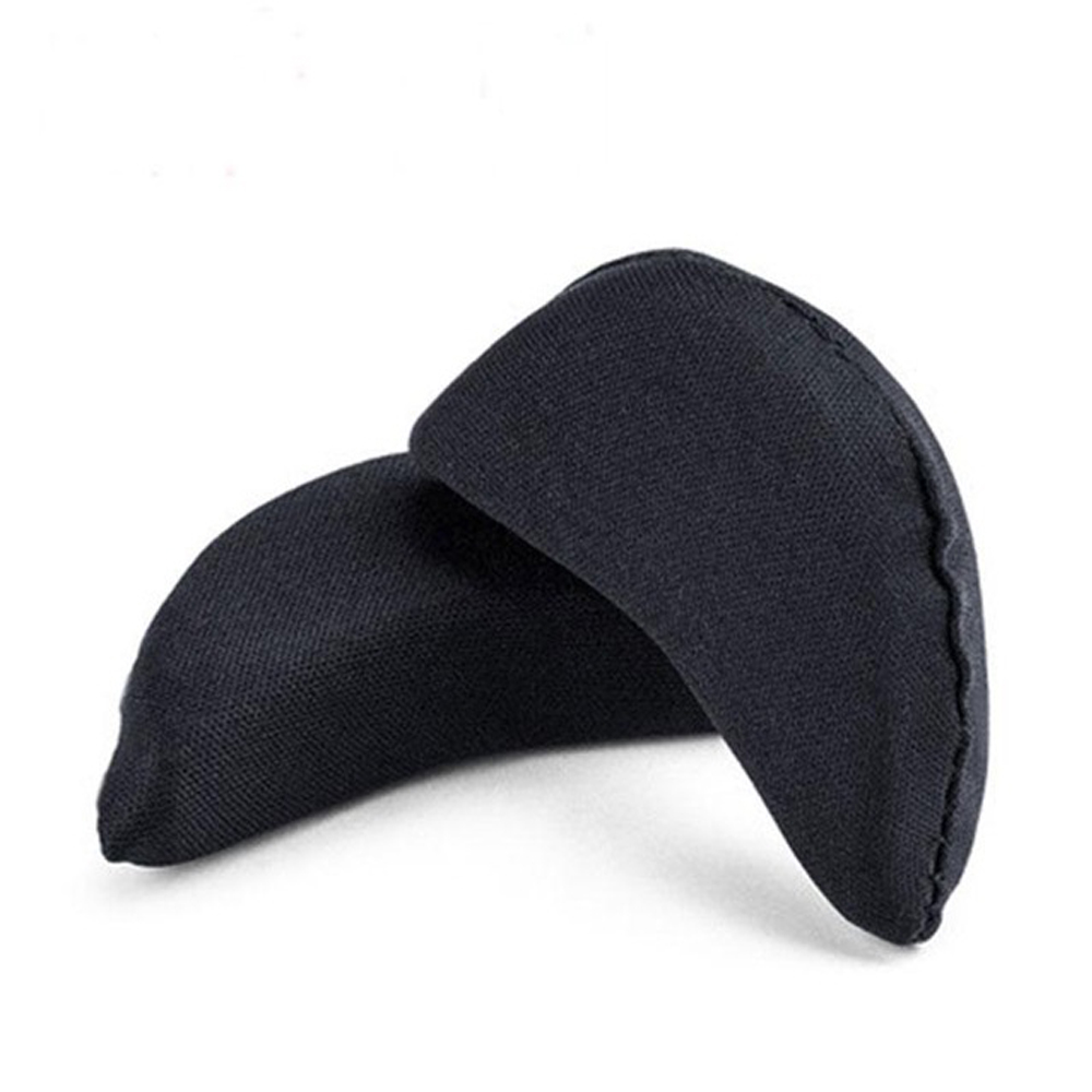 Solette in Spugna per scarpe da donna tacchi alti cuscinetti per piedi riempitivo per scarpe troppo grandi ridurre le dimensioni dell'avampiede inserire per avampiede pad dito del piede tappo: nero