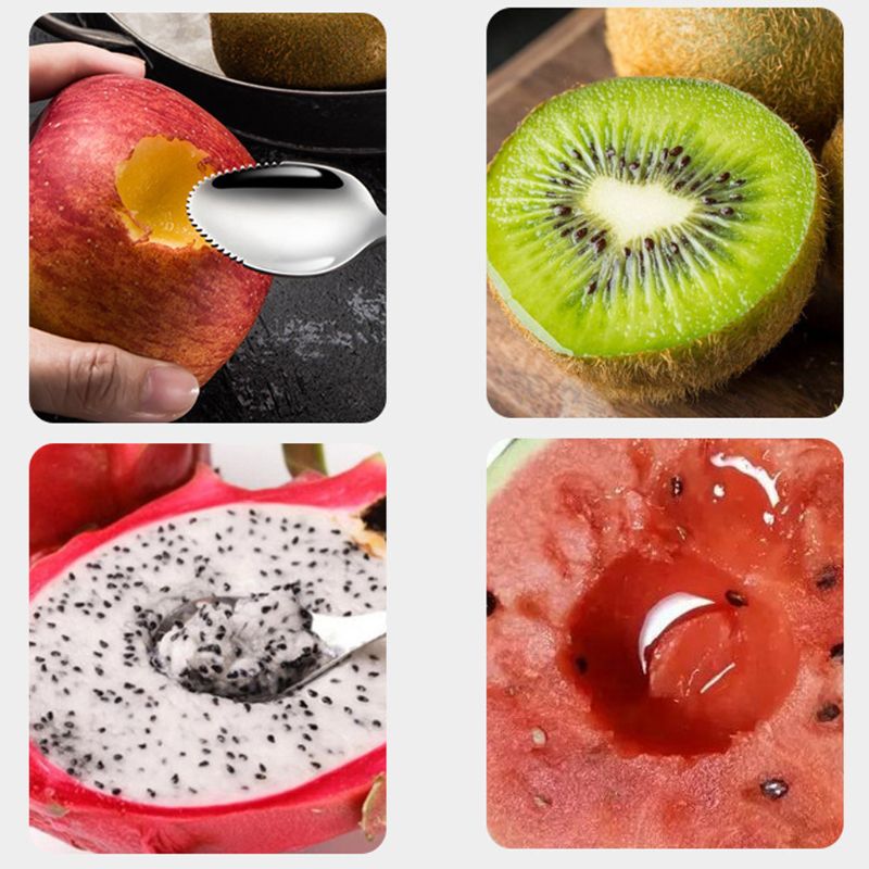 Grapefruit Spoons Serrated Edge Stainless Steel Fruit Grapefruit