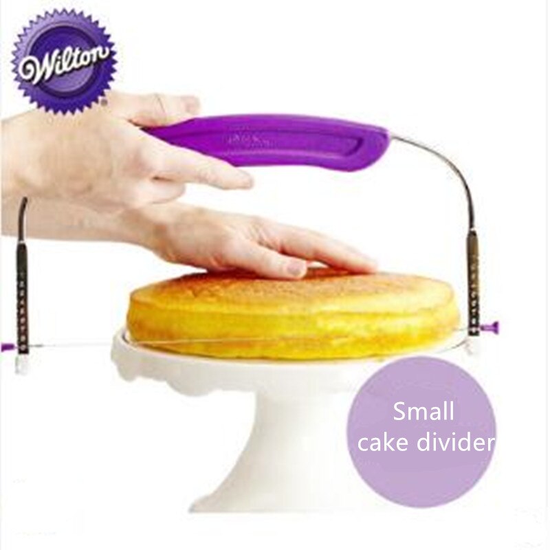 Amerykańnarty import wilton ciasto dzielnik warstwowy plasterek krajalnica wyrównanie pomocnicze narzędzia robić pieczenia: Samll