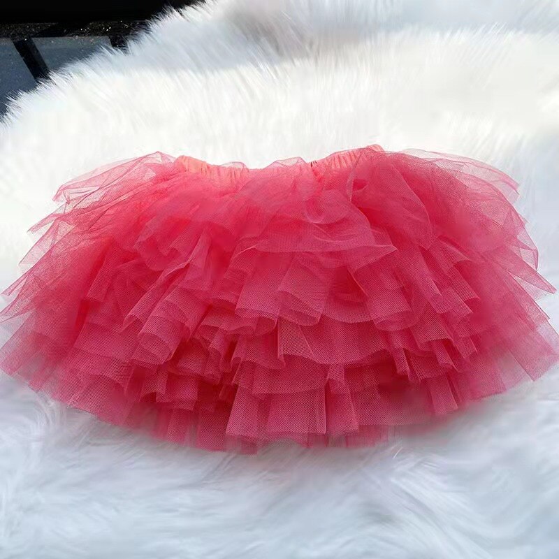 bébé filles Tutu jupe moelleuse princesse Ballet danse Tutu maille jupe enfants gâteau jupe mignon filles vêtements