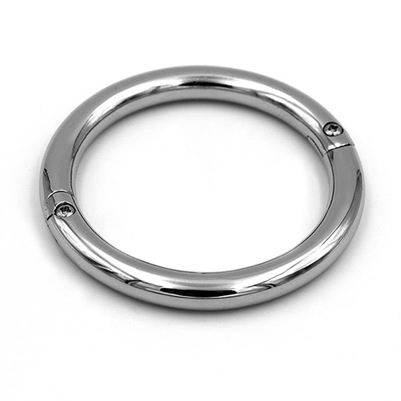 Anneau nasal de Traction pour bétail, 1 pièce, grand cercle en acier inoxydable, pour bétail, taureau, bœuf, vache, fermoir de Traction