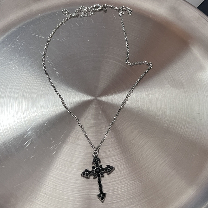 Kristall änglavingar hjärthänge halsband för kvinnor minimalistiska smycken flicka halskedja 45cm: Rödbrun