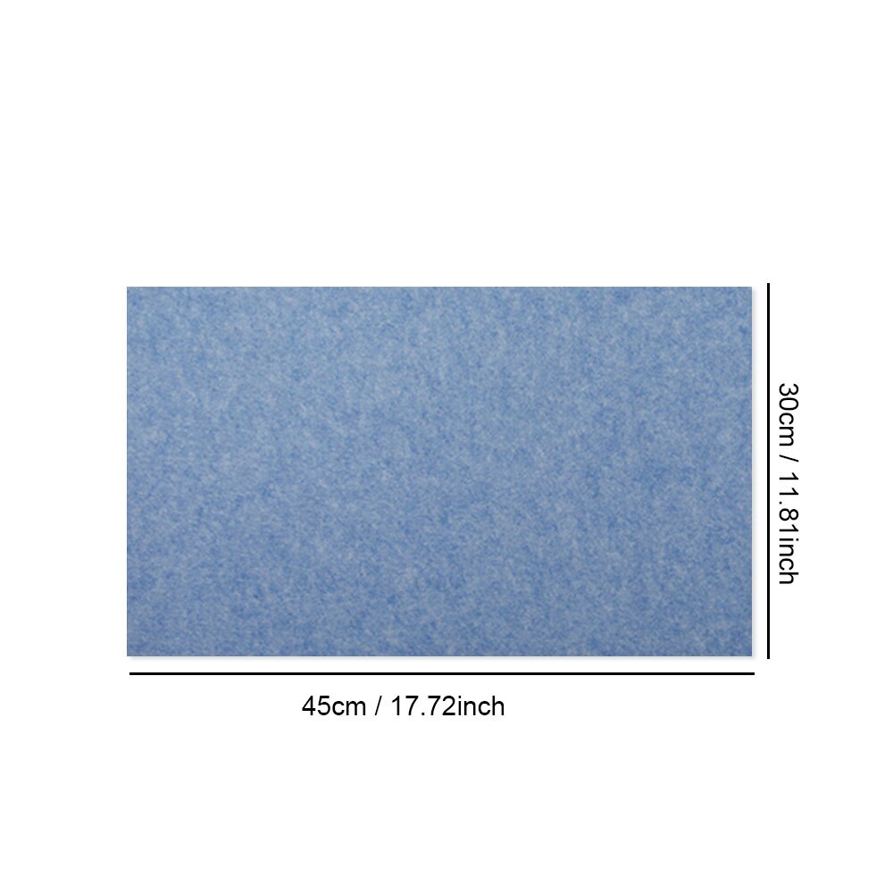 4PCS 30x45cm Self-adhesive Felt Wall Bulletin Memo Photos Letter Message Display Board for Home Office Decor Dark Gray Blue