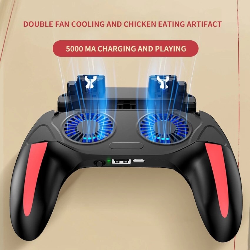 Controller per iPhone Android Trigger Pubg accessori per cellulari dispositivo di raffreddamento del telefono cellulare raffreddamento Gamepad Joystick gioco per Smartphone