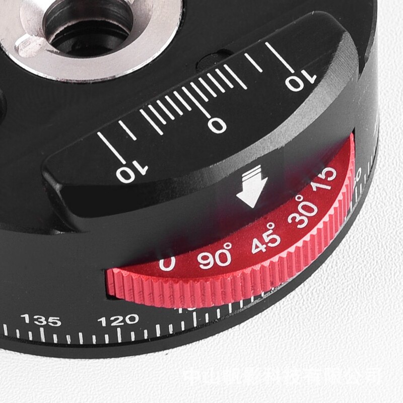 Pan -60h kamera panorama-kugelkopf stativkopf mit indexierrotator als klemme mit 3/8  to 1/4 zoll-schraube