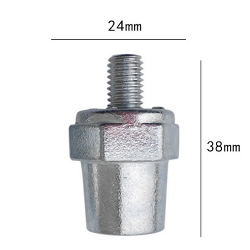 One Pair Zinc Alloy Battery Side Terminal Charging Posts Fit 8mm Positive (+) or Negative (-) Battery Cable Terminals