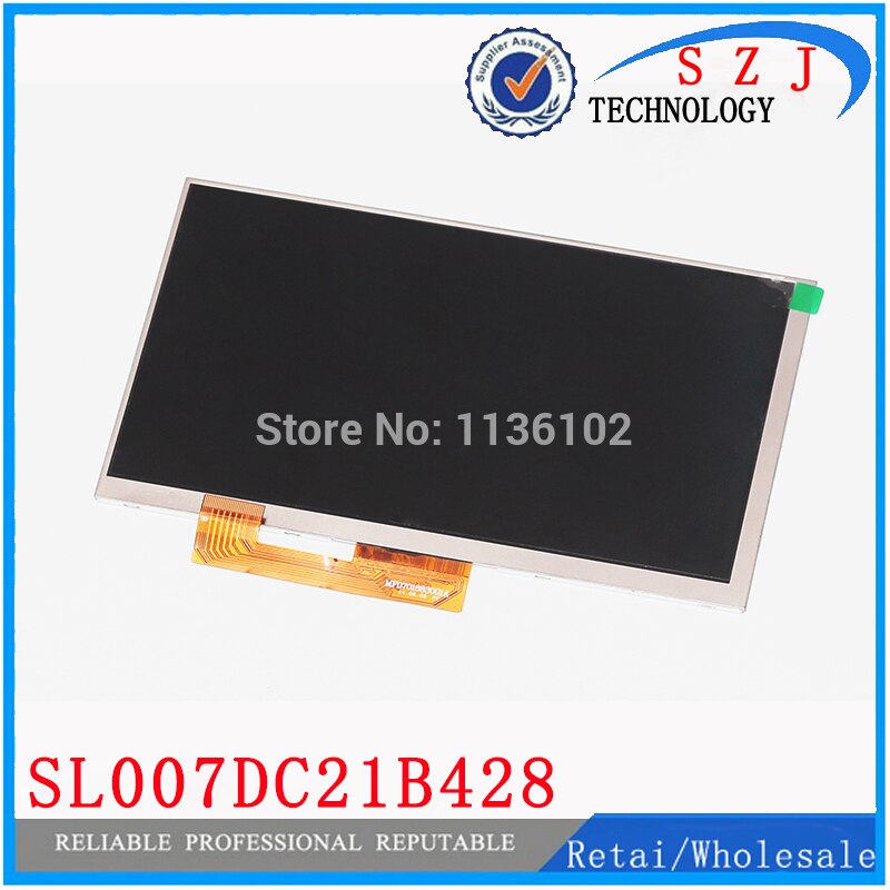 7 & #39 ;& #39 ; zoll mfpc 070136 v 1 al0203a 00 al0252b sl007 dc 21 b 428 lcd-display für tablets