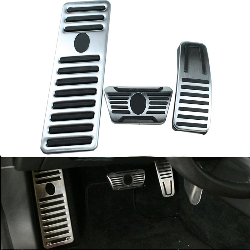 Neue Für Maserati Ghibli Quattroporte Edelstahl Gas Bremse Fußstütze Pedal Pad Pedal einstellen