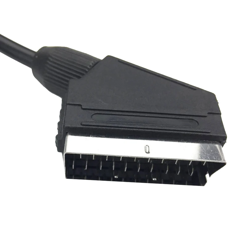 Cable Scart RGB Cable de vídeo Scart de 21 pines para TV Convertidores Scart a HDMI DVD STB Cable Scart a Scart de 21 pines