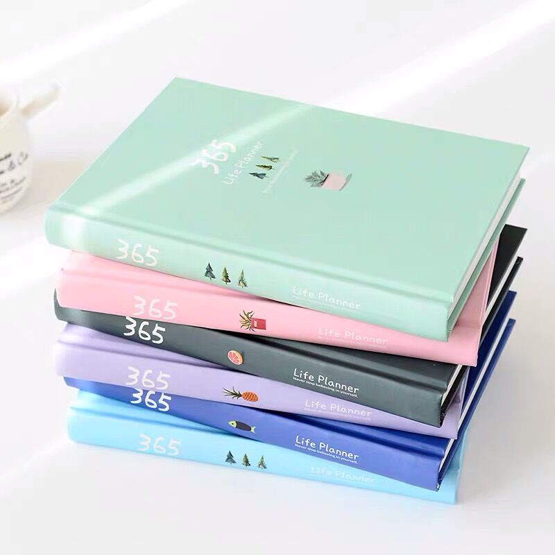 Minkys Kawaii 365 Dagen Leven Planner Dagboek Notebook En Tijdschriften Bullet Daliy Wekelijkse Maandelijkse Notepad School Kantoorbenodigdheden