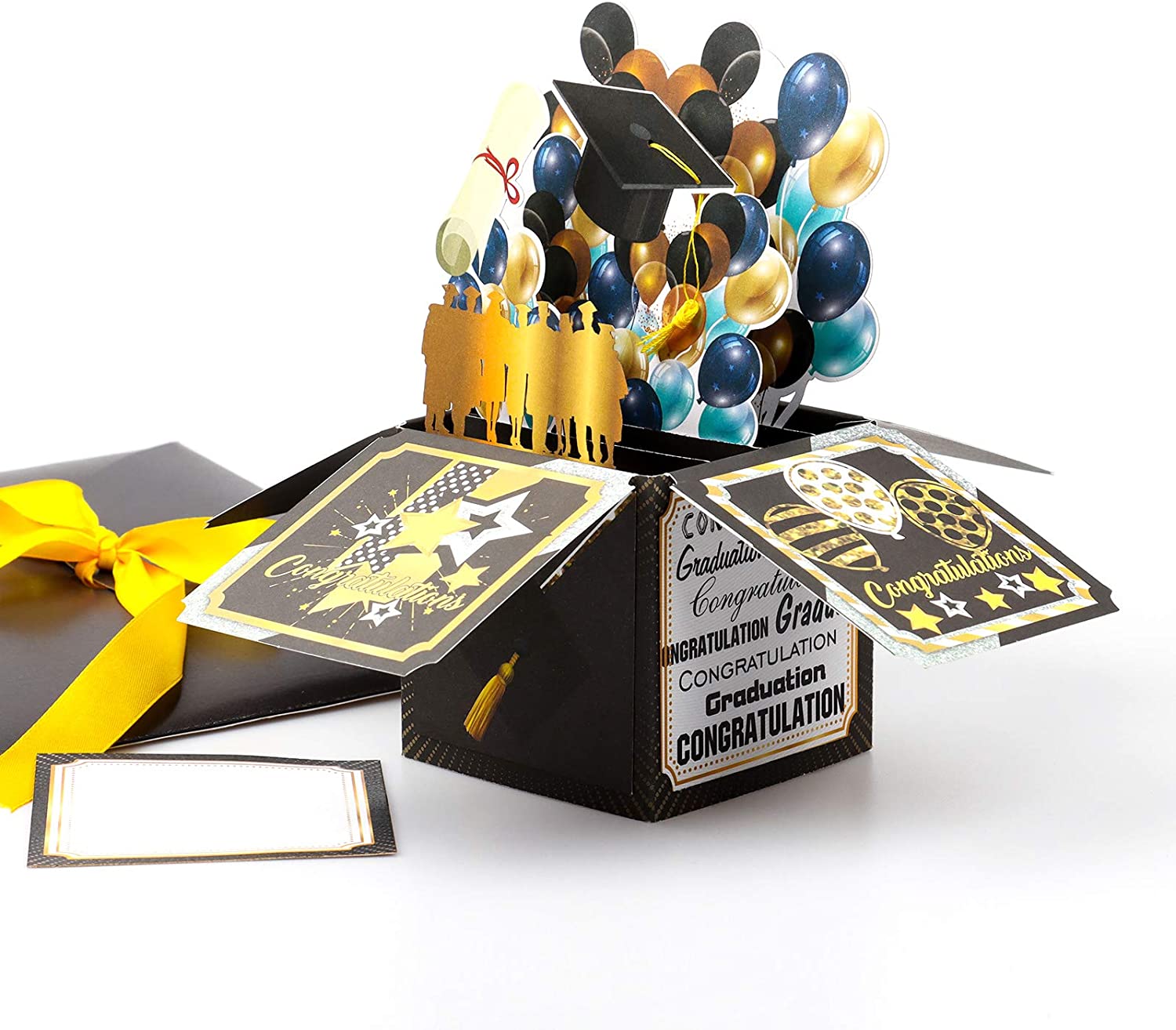 3D Graduation Season Pop Up Card，Graduation cards