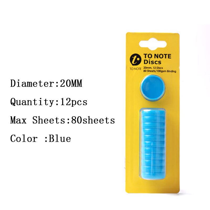 T Mushroom Hole Disc Binding Loose-Leaf Puncher Adjustable 12-Hole Punch Disc Bound Notebook Crafts and Scrapbooking Punchers: 9