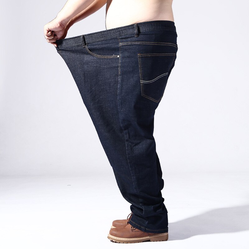 Super store jeans mænd større løs ... – Grandado