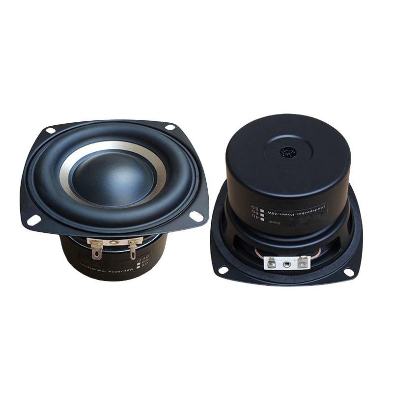 Subwoofer 100W 4 Inch Bass Subwoofer 4Ohm 8Ohm 4 Laag Spreekspoel Bass Speaker Voor Auto Audio home Theater Diy