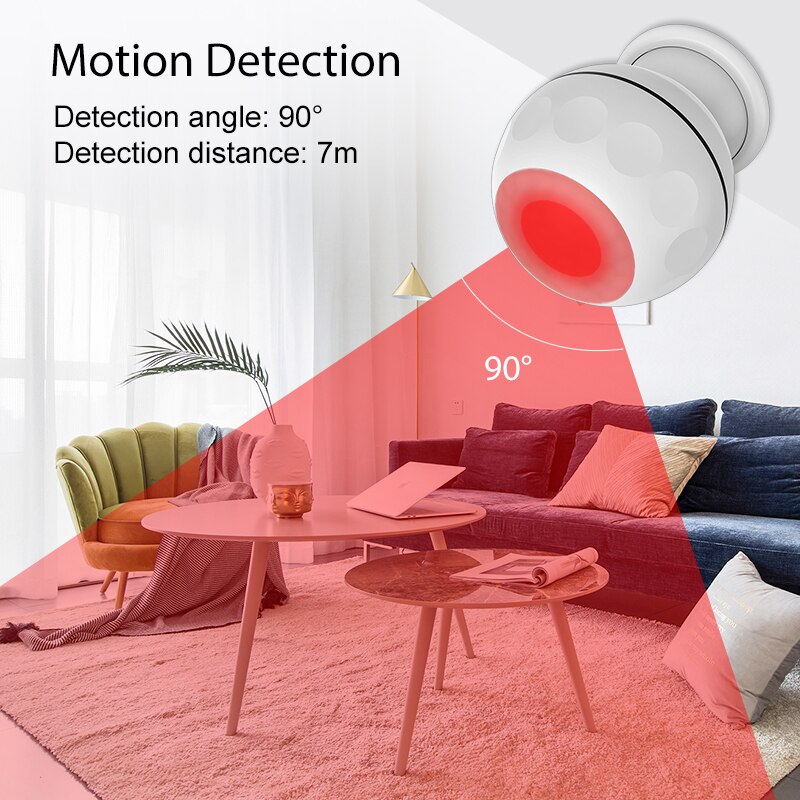 Z-wave Plus PIR Smart Motion Infrared Temperature Sensor Home Automatic Alarm Compatible With Alexa Google Home Smart Home