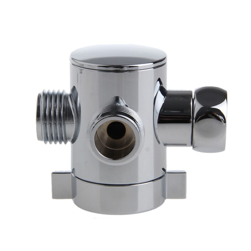 3 Way T-Adapter Valve Voor Wc Bidet Douchekop Omschakelklep 1/2 Inch