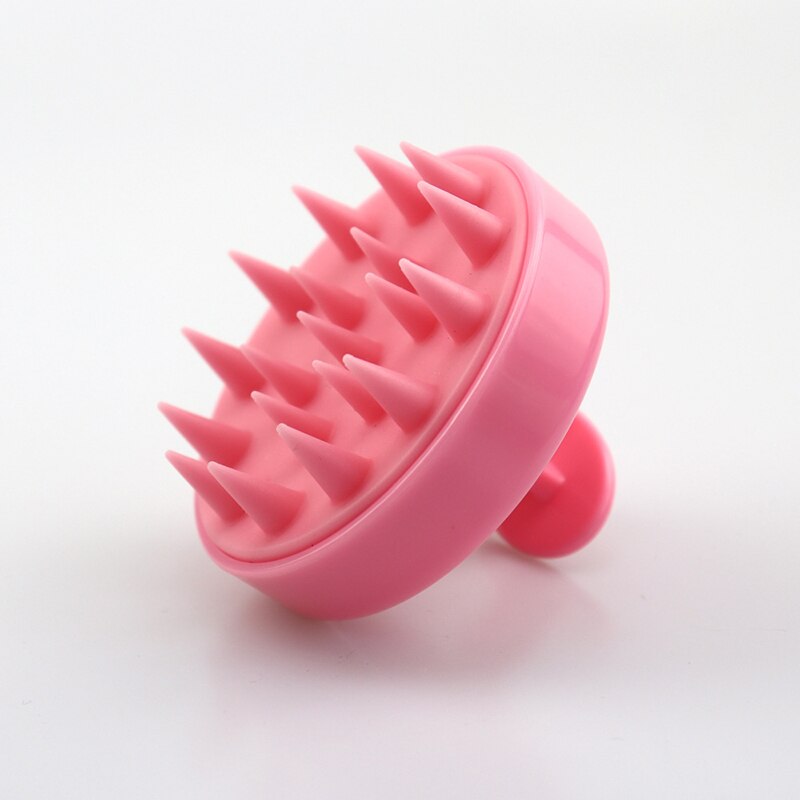 Silikon Haar Kopfhaut Massage Shampoo Pinsel Kopf Akupunkturpunkt Therapie Kamm Gesundheit Pflege Haar Waschen Pinsel