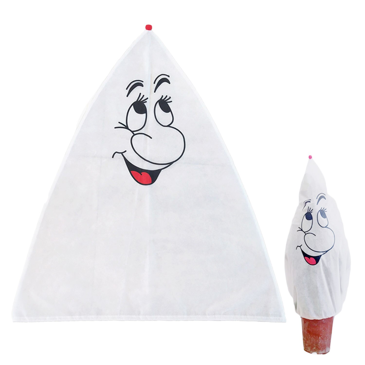 Behogar Cartoon Winter Warm Kerstboom Cover Plant Wrap Deken Freeze Bescherming Protector voor Koud Weer 90x103 cm: Goud