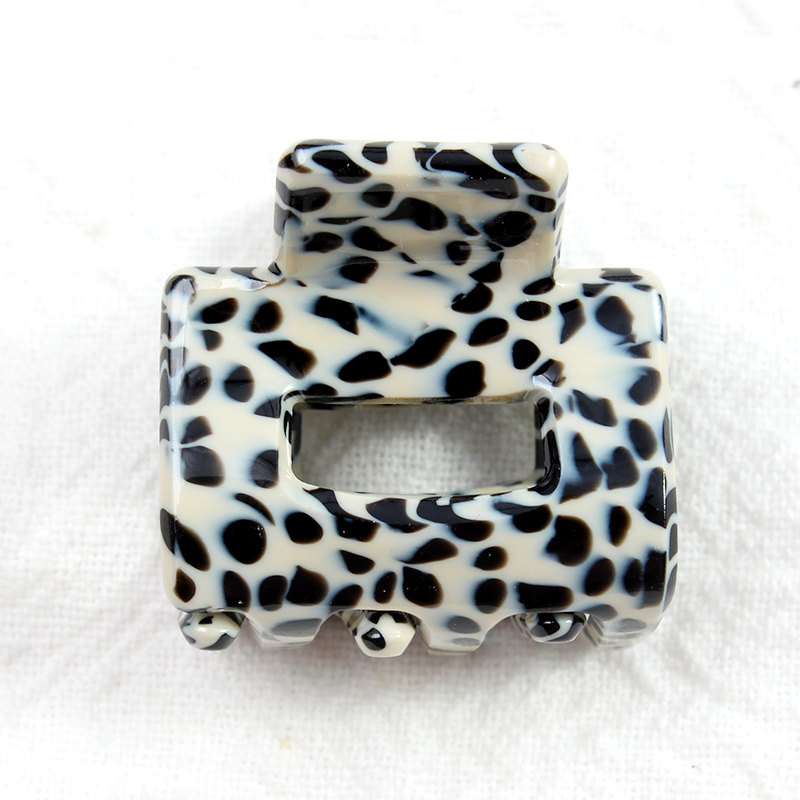 Bgffuy léopard corée acétate creux coloré Mini griffes de cheveux crabe pinces à cheveux pour enfant filles épingles à cheveux accessoires de cheveux Barrettes