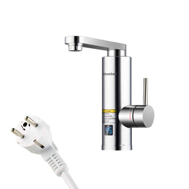 Natychmiastowa elektryczna grzałka robić wody z kranu kran ciepłej wody podgrzewacz bezzbiornikowy przepływowy podgrzewacz wody zimny kran grzewczy 220V kuchnia