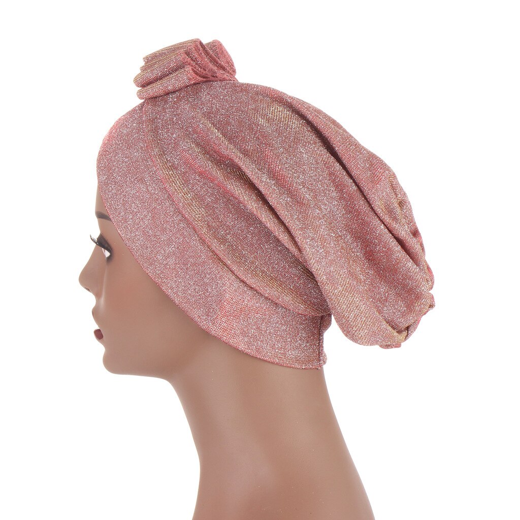 Turban à nœud papillon, casquette Hijab, musulman, prêt à porter, couvre-chef islamique, chimio, chapeau africain, été,