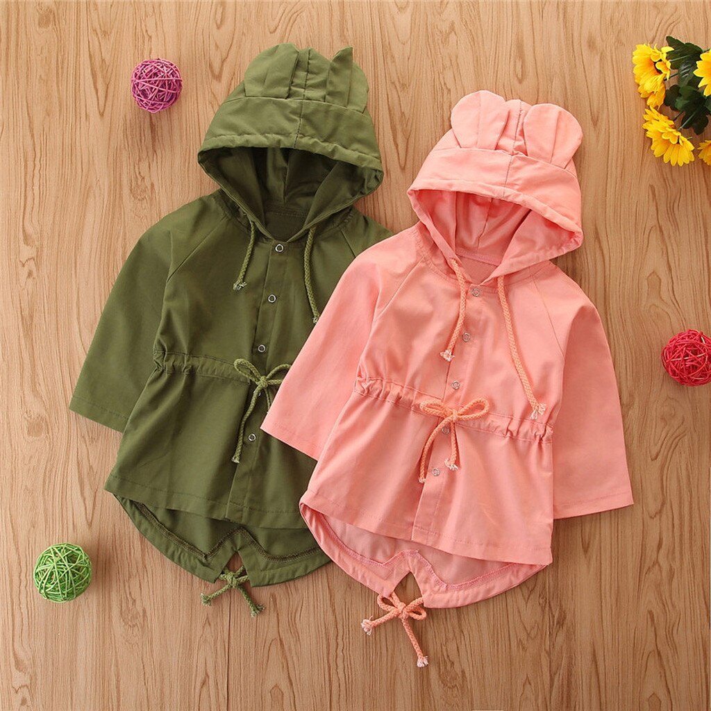Chaqueta cazadora prendas de vestir de dibujos animados gabardina de color puro primavera otoño