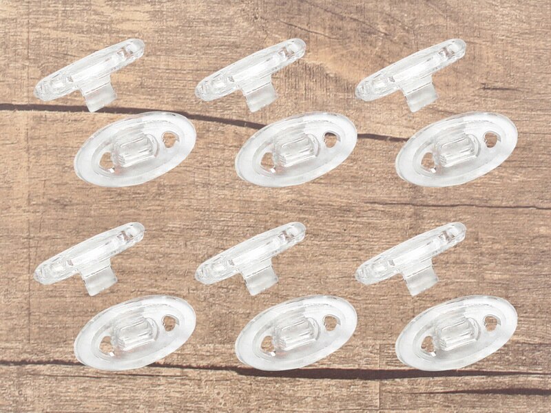 Almofadas claras do nariz da substituição de vonxyz para para-variedades do quadro da condicional oo4041 de oakley: 6 Pairs