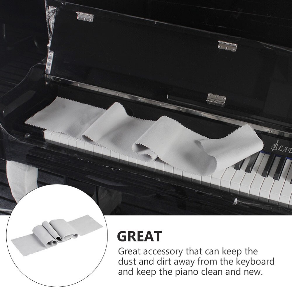 Piano Keyboard Dirt-proof Cover Durable Piano Dust Cover Soft Piano Accessories