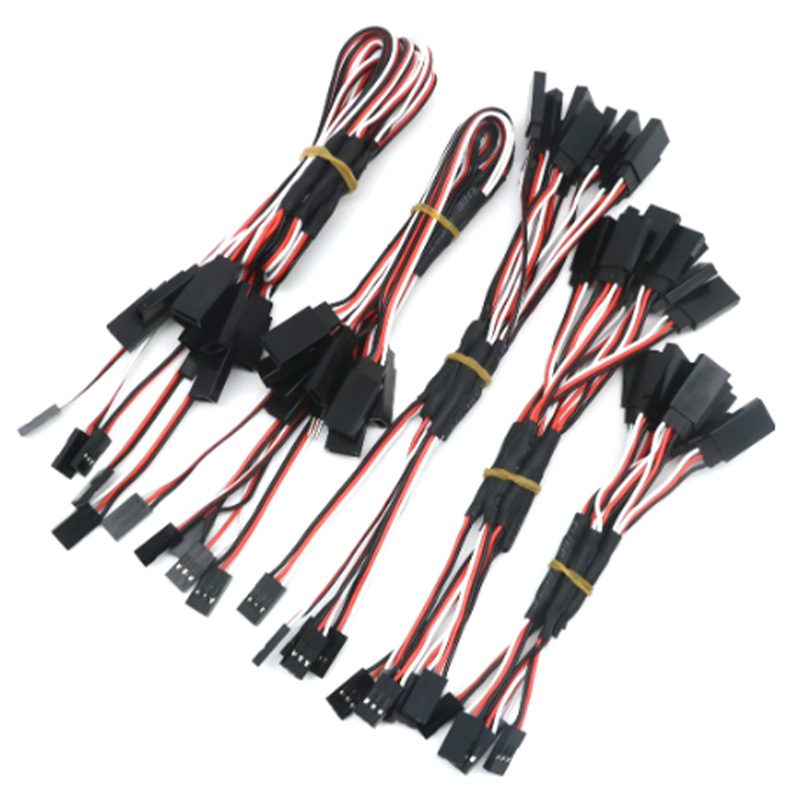 100/150/200/300/500mm Rc Servo Y Cavo di Prolunga Cavo per Rc Servo Jr Futaba Rc Aereo Elicottero auto Fai Da Te