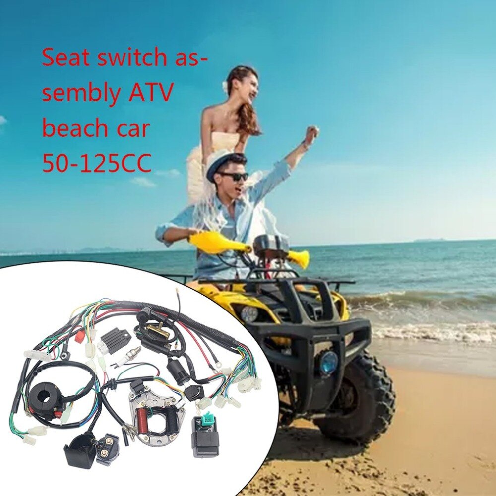 Electrics Stator Coil CDI Wiring Harness for 4 Stroke ATV KLX 50cc 70cc 110cc 125cc Quad Bike Buggy Go Kart Pit Dirt Bikes