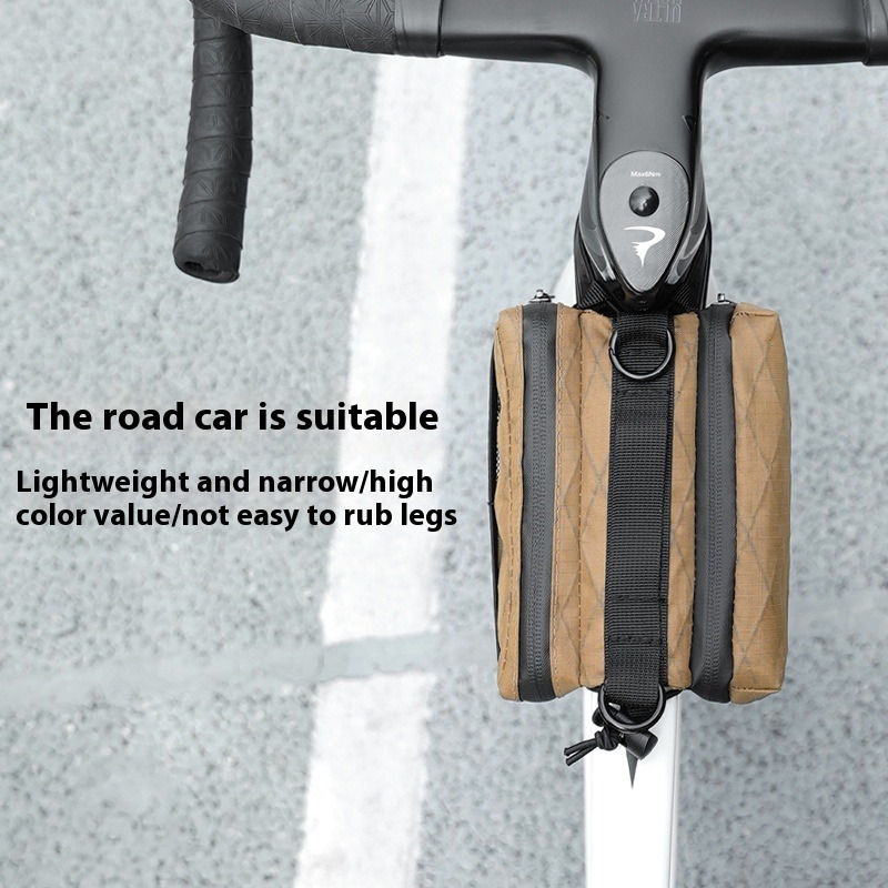 ESLNF-bolsa para SILLÍN de bicicleta, bolso de hombro multifunción, bolsa para tubo superior de bicicleta, accesorios portátiles para bicicleta de montaña de gran capacidad