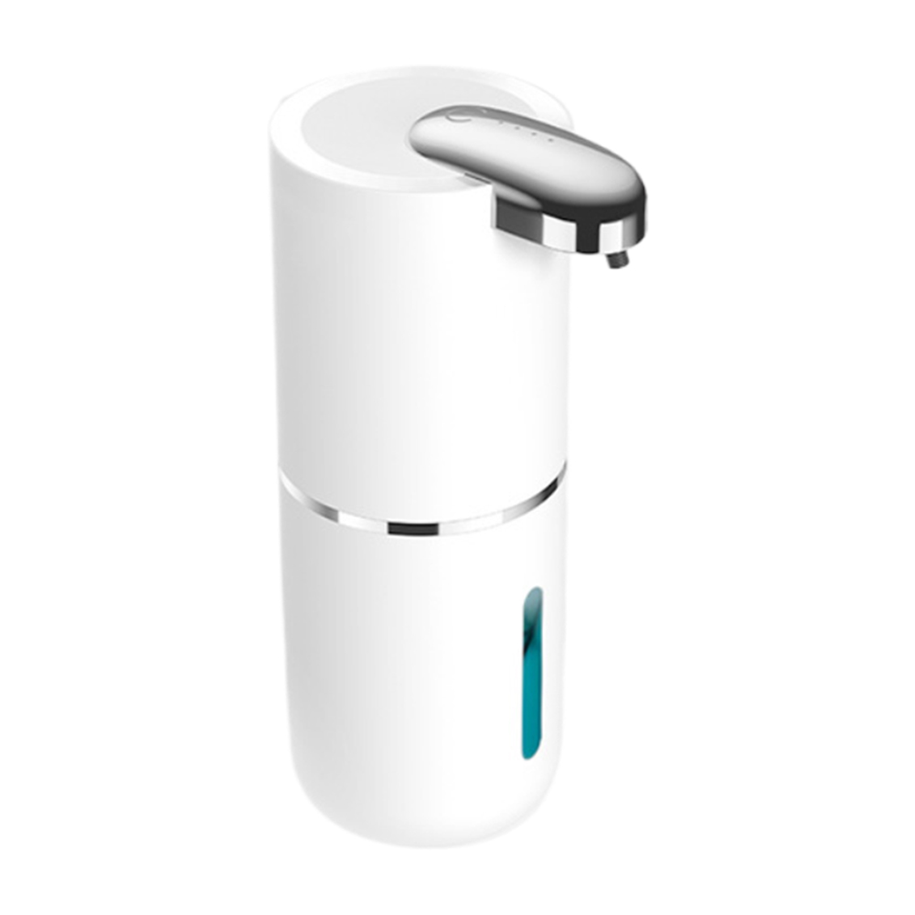 380ml automatiske sæbedispensere vægmonteret elektrisk desinfektionsdispenser ipx 5 vandtæt infrarød sensor til badeværelse og køkken: Hvid