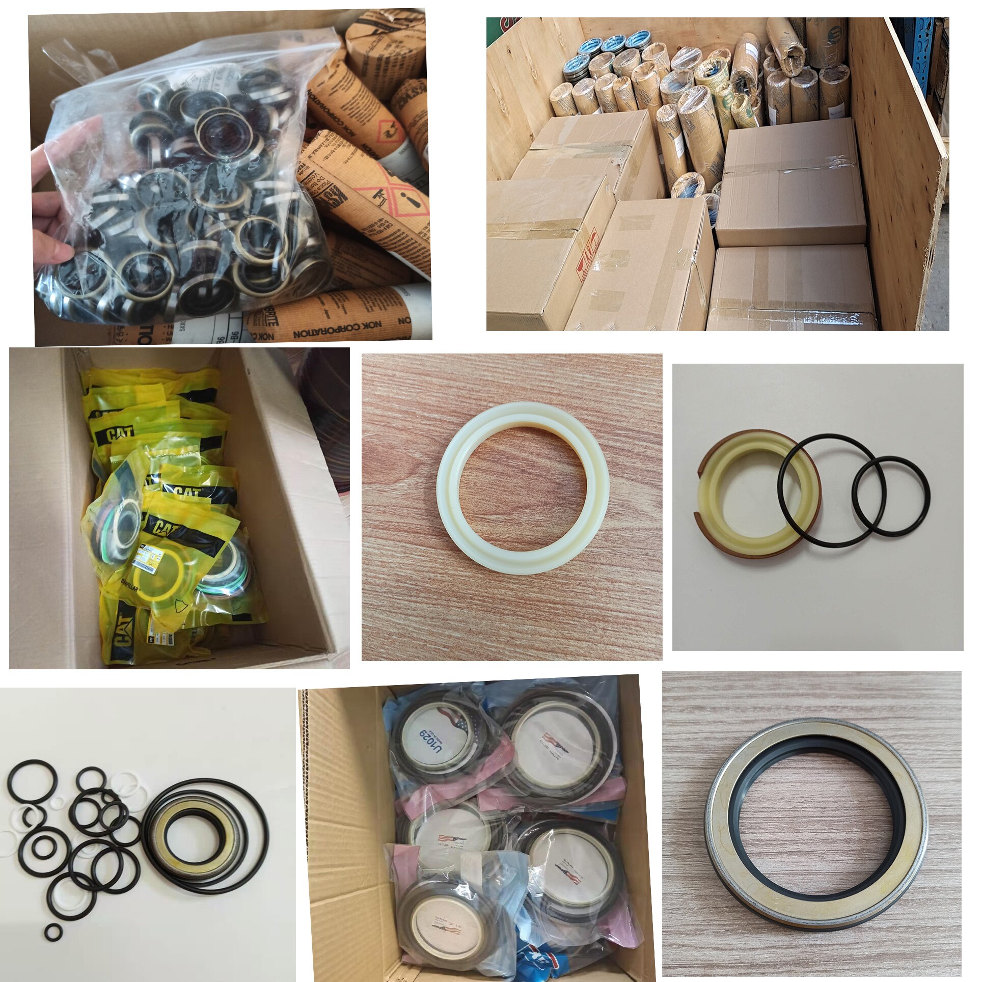 JCB NOK Complete Hydraulic Cylinder Seal Kits For JCB JS200/JS220 JCB200 Excavator 331/39036 Repair Kit
