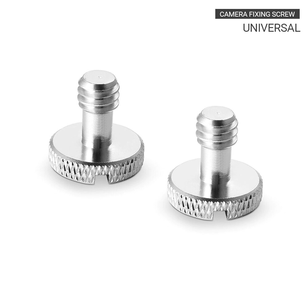 Smallrig 1/4-20 Schroefdraad Statief/Monopod/Quick Release (Qr) plaat/Camera Schroeven (2 Pack)-973