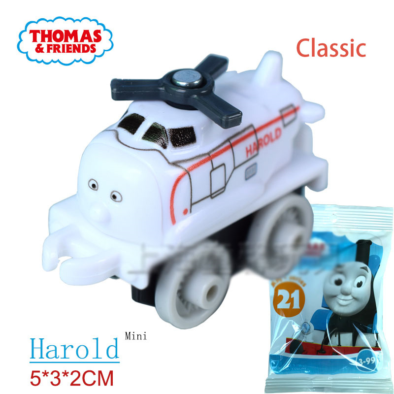 Thomas and Friends Mini Trains FCC92 Music Galaxy Ice&amp;snow Classic Series Unpacked Blind Box Optional Trains Children Toy: harold