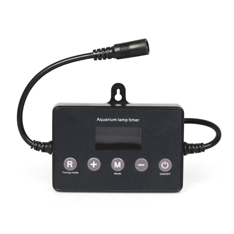 Smart Aquarium Dimmer LED Light Controller Fish Tank Lamp Timing Lighting Digital LCD Display Single Channel Timer