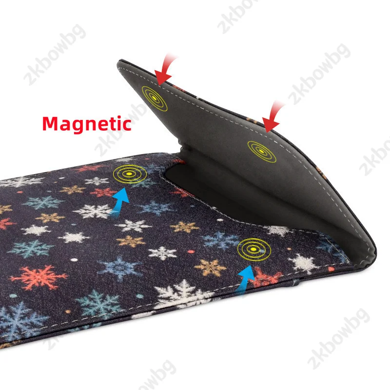 Magnetisk väska för kindle paperwhite 5/6/7/8th 10th 11th 12th generation colorsoft 6 6.8 7 tums fodral