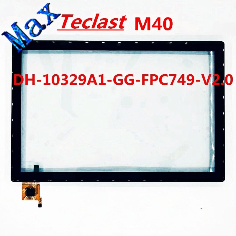 2.5D Teclast M40 TLA007 Touch Lcd-scherm Touch Panel Digitizer Sensor Vervanging Teclast M40 Touch Screen Met Gereedschap: m40 Without frame