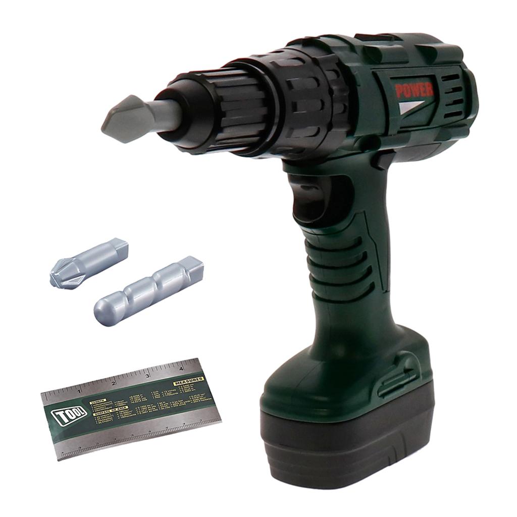 Trapano per attrezzi per bambini con utensile elettrico gioco di immagini piccolo elmetto di DADDY&#39;S