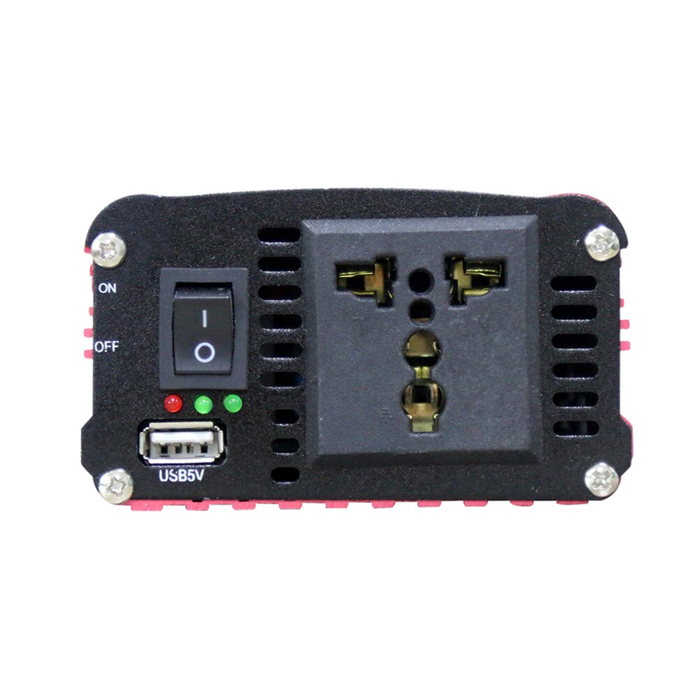 Universal 1500W Car Power Inverter LED Indicator Power Converter Intelligent Cooling Modified Sine Wave DC48V/60V to AC220V