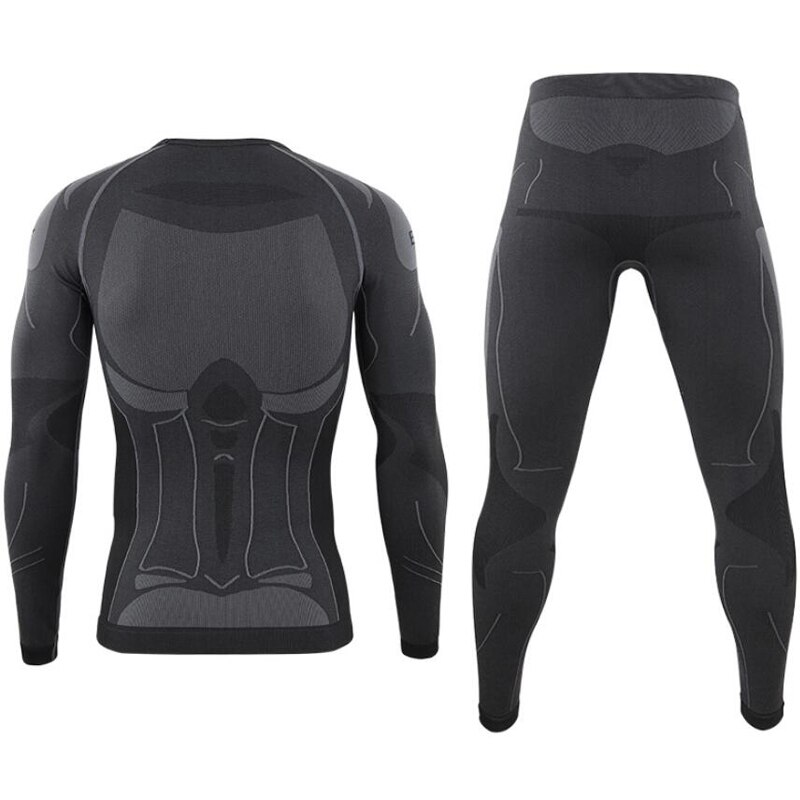 Mens Thermal Underwear Long Johns Sets Male Sports Compression Long sleeve Underwear And Pants Winter Casual Warm Clothing