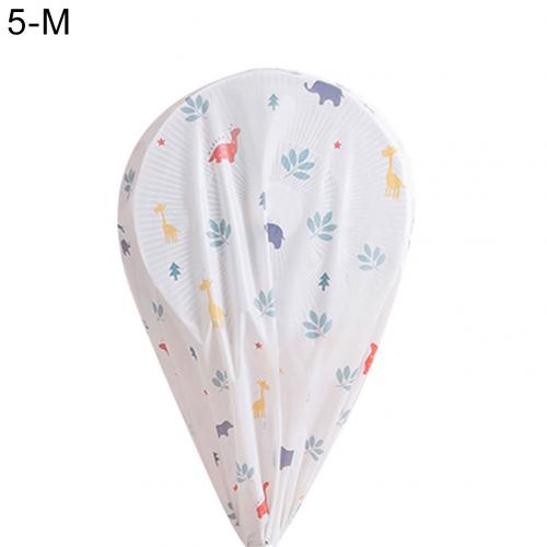 Standing Electric Fan Cover Waterproof Dustproof Flower Printed Mesh Shield Storage Bag: 5 M